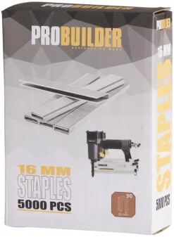Probuilder Stifteklemme 16 mm 5000 stk. – | Øvrig Tilbehør