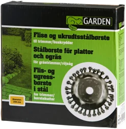 Garden Stålbørste Ø200 mm - ® | Tilbehør Til Hagemaskiner