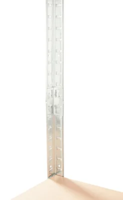 Stålreol m/4 hyller - 90 x 190 x 40 cm | Arbeidsbord & Reoler