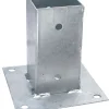 Stolpesko galvanisert 71 x 71 x 150 mm | Stolper & Påler