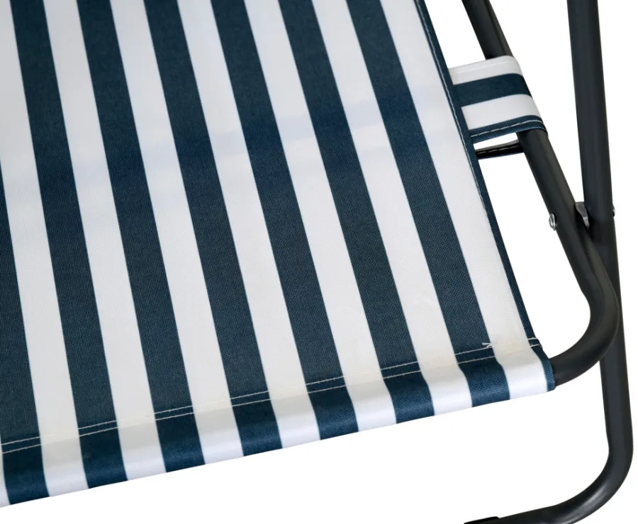 Sunlife Strandstol Albany i metall og polyester - ® | Sesongavslutning|Hagestoler