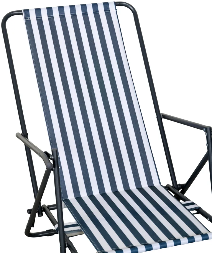 Sunlife Strandstol Albany i metall og polyester - ® | Sesongavslutning|Hagestoler
