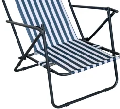 Sunlife Strandstol Albany i metall og polyester - ® | Sesongavslutning|Hagestoler