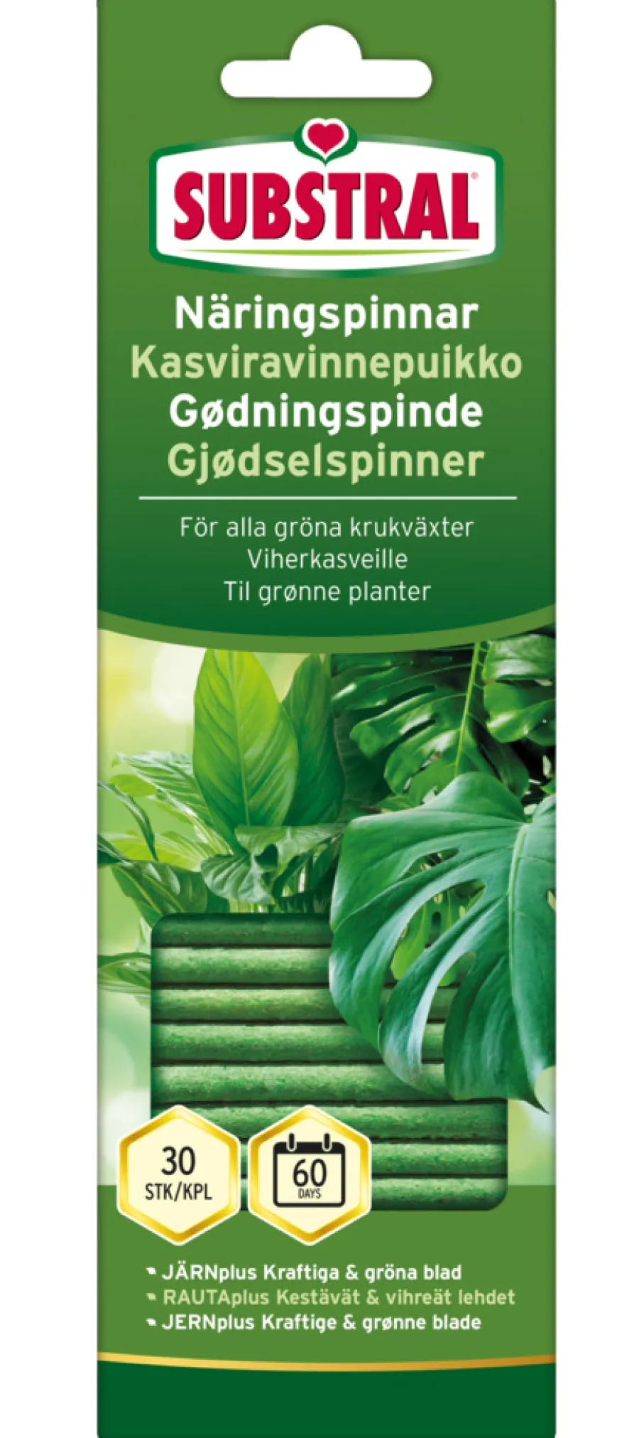 Weibulls Substral næringspinne 30 stk. | Gjødsel