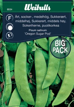 Weibulls Sukkerert høy 'Oregon Sugar Pod' | Frø