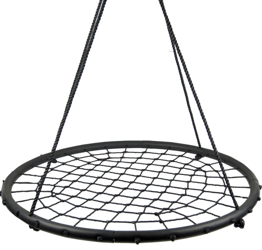Ud & Leg Svinghuske Ø100 cm svart | Husker