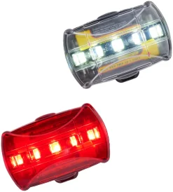 Bikezone Sykkellyktsett LED - | Sykkellykter