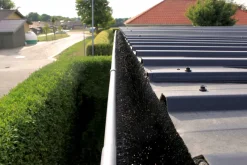 Takrennebørste/musebørste - 4 meter Ø10 cm | Takrenner