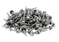 Takskrue m/vinger klar 4,8 x 35 mm 100 stk. | Takplater