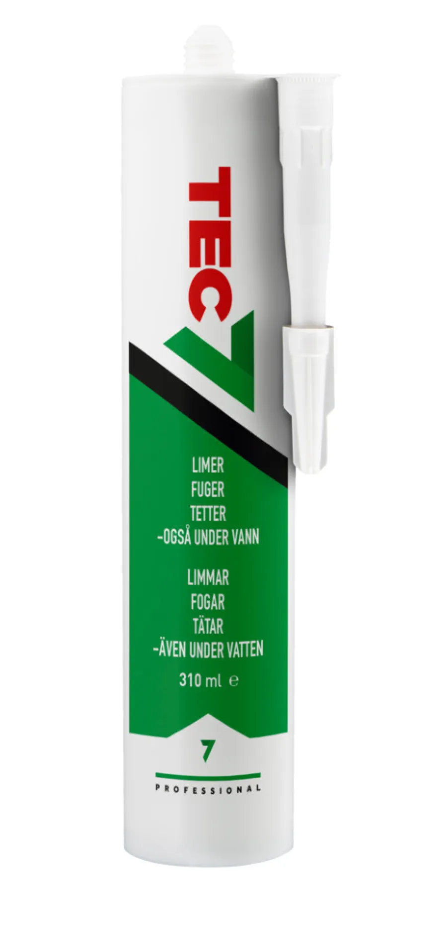 TEC7 fugemasse antrasitt 310 ml | Fugeprodukter
