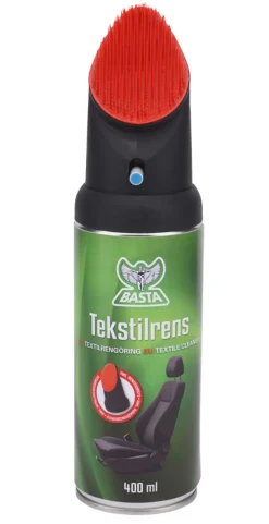 Basta Tekstilrens med børste 500 ml - | Rengjørings- & Poleringsmidler