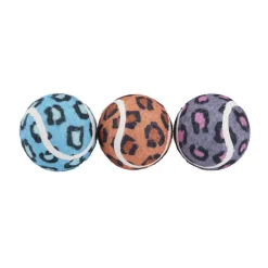 Ud & Leg Tennisballer med dyreprint 3-pk. | Sesongavslutning|Leker
