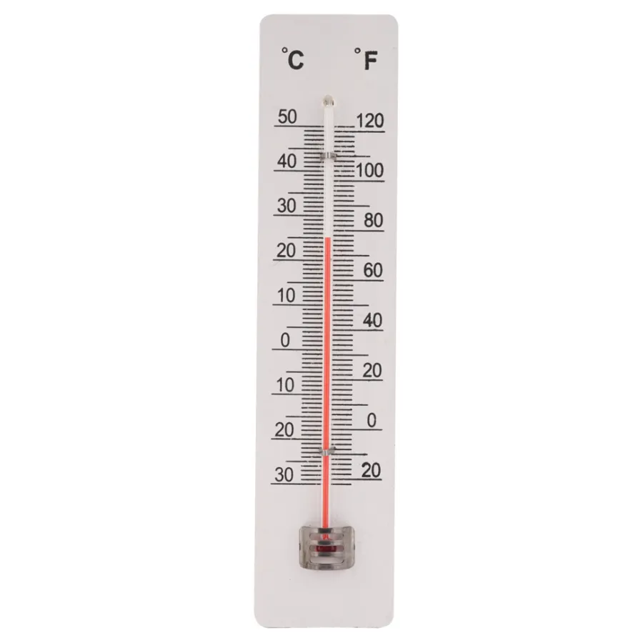 Termometer inne/ute hvitt | Termometre