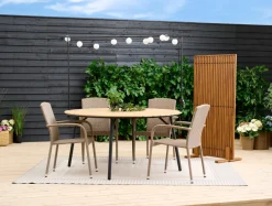 Sunlife Terrasseavskjerming New York akasie – ® | Sesongavslutning|Levegger