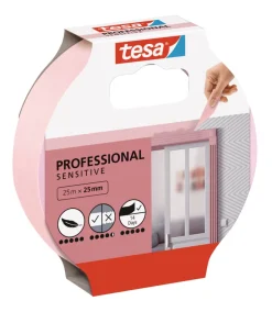 Tesa Maskeringstape Professional Sensitive 25 mm x 25 meter | Tape