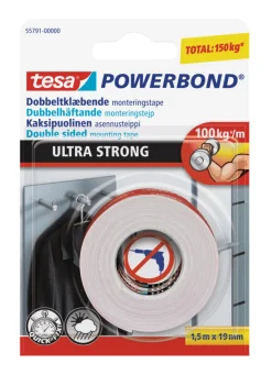 Tesa Powerbond Ultra Strong tape 19 mm x 1,5 meter | Tape