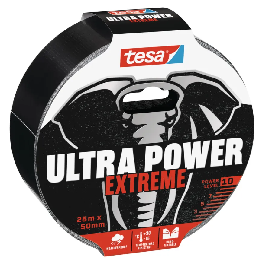 Tesa Ultra Power Extreme reparasjonstape 50 mm x 25 meter | Tape