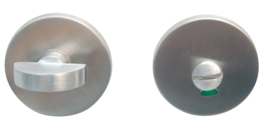 Home it Toalettbeslag Ø50 mm rustfritt stål | Dørhåndtak & Nøkkelsylindere