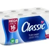 Classic Toalettpapir 16 ruller - | Husholdningsartikler