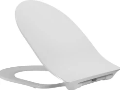 Nautic Toalettsete D-Shape slim soft close hvit | Toalettseter