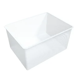 Integri Trådkurv 535 x 410 x 285 mm hvit - | Garderobeinnredning