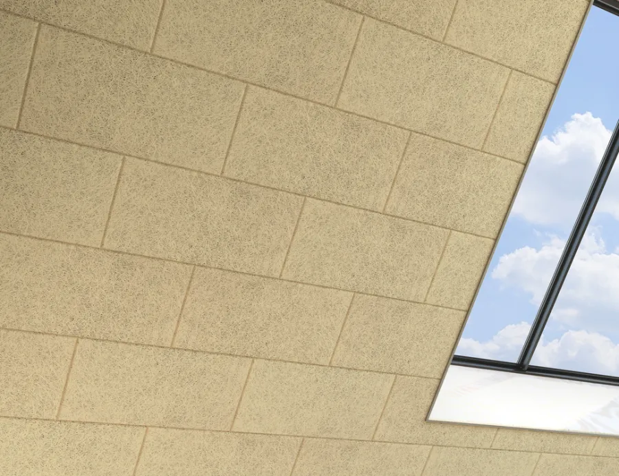 Fibrolith Trebetong takplate 25 mm natur | Takpanel|Akustikkpanel