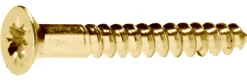 Heco Treskrue messing TKFX 3,5 x 30 mm - 20 stk. | Skruer