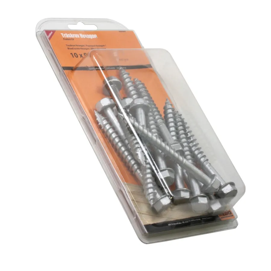 Heco Treskrue Protect 4 10 x 90 mm | Skruer