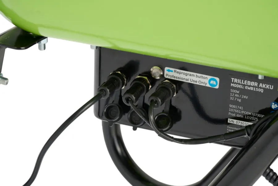 Garden Trillebår batteridrevet 24 V 12 Ah - ® | Trillebår
