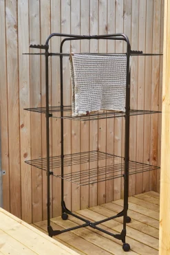 Tørkestativ m/hjul 70 x 70 x 133 cm | Tørkestativer