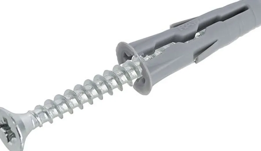 Heco Universalplugg med skrue 8 x 50 mm | Plugger & Dybler