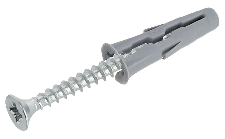 Heco Universalplugg med skrue 6 x 40 mm | Plugger & Dybler