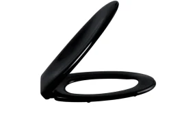 REN Universal toalettsete med soft close - svart | Toalettseter