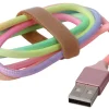 PhoneFood USB-A til USB-C kabel regnbuefarget - 1 meter | Kabler & Adaptere