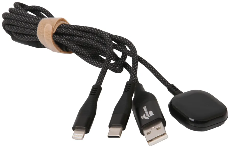PhoneFood USB-A/USB-C til USB-C, Lightning og Apple Watch 100 cm | Kabler & Adaptere