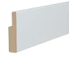 Rindalslist Utforingssett 18x45 mm MDF folie hvit | Lister