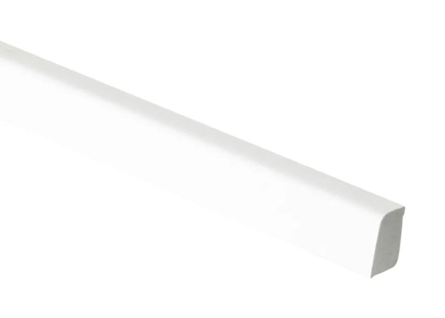 Hornbaek Vaskelist plast hvit – 15 x 22 x 3000 mm | Lister