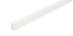 Hornbaek Vaskelist plast hvit – 15 x 22 x 3000 mm | Lister