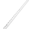 Home it Veggskinne Rack System 100 cm - hvit | Veggskinner & Hylleknekter