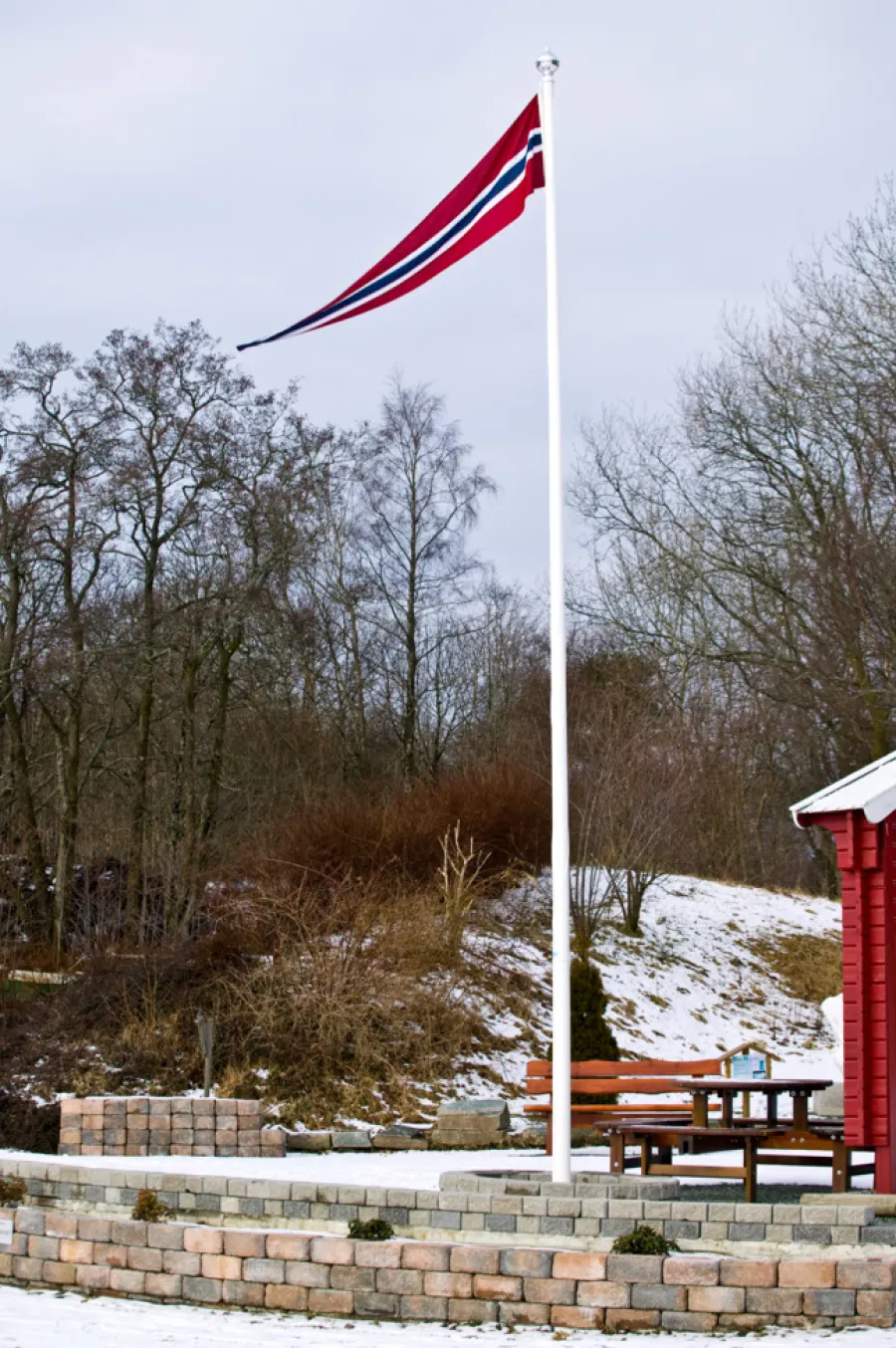 Festplassen Vimpel 350 x 81 cm | Flagg & Tilbehør Til Flaggstang