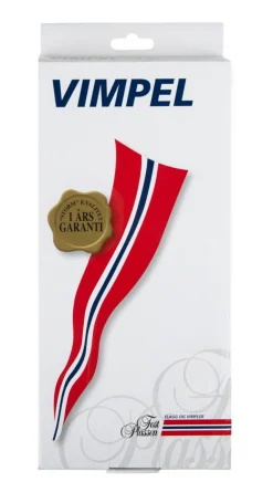Festplassen Vimpel 250 x 61 cm | Flagg & Tilbehør Til Flaggstang