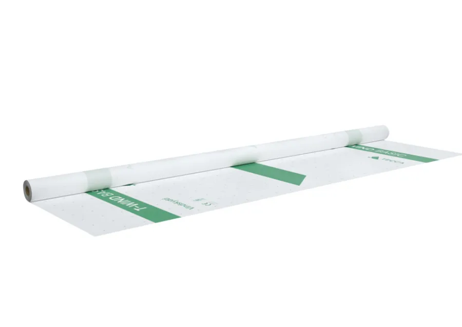 Tecca Vindbeskyttelse T-Wind Basic Hvit 2,75 x 12,5 meter - | Isolasjon