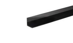 Vinkellist svart pvc - 25 x 25 mm x 1 meter | Profillister
