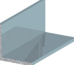 Vinkellist - 25 x 25 mm x 1 m | Profillister