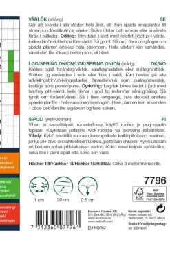 Weibulls Vårløk "White Lisbon" | Frø