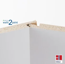 Forestia Walls2paint 12 x 620 x 2390 mm | Veggpanel