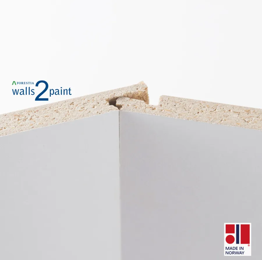 Forestia Walls2paint 12 x 620 x 2390 mm | Veggpanel