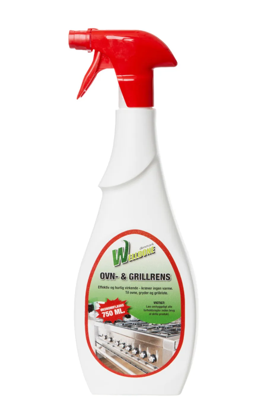 Welldone ovn og grillrens - 750 ml | Rengjøringsmidler