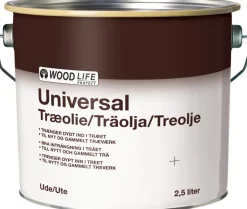 Woodlife universal treolje gyllen 2,5 liter | Treolje